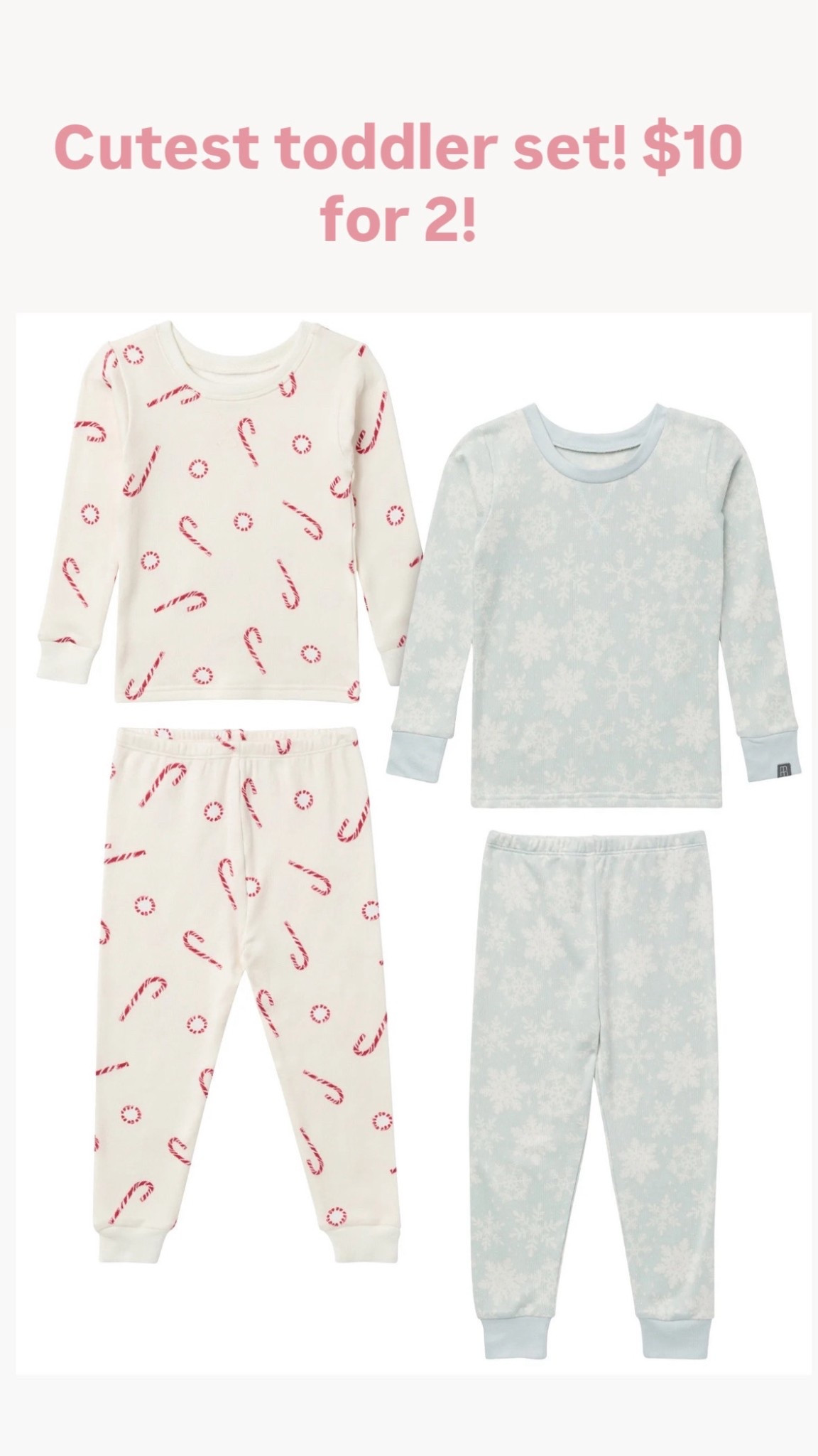 Toddler Christmas pajamas just $10 for 2!

#LTKSaleAlert #LTKKids #LTKHoliday
