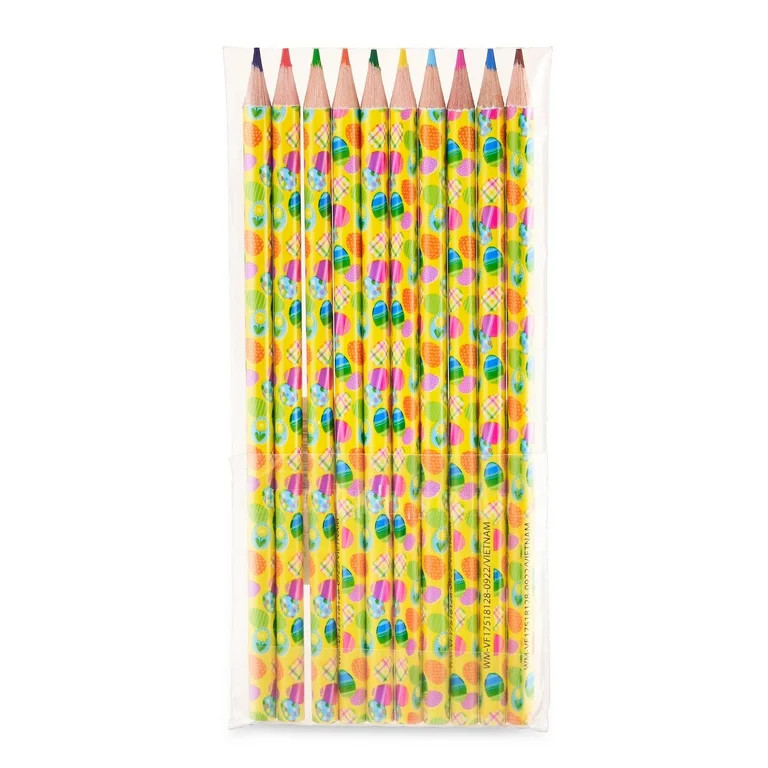Way To Celebrate Easter Color Pencils, 10 Count | Walmart (US)