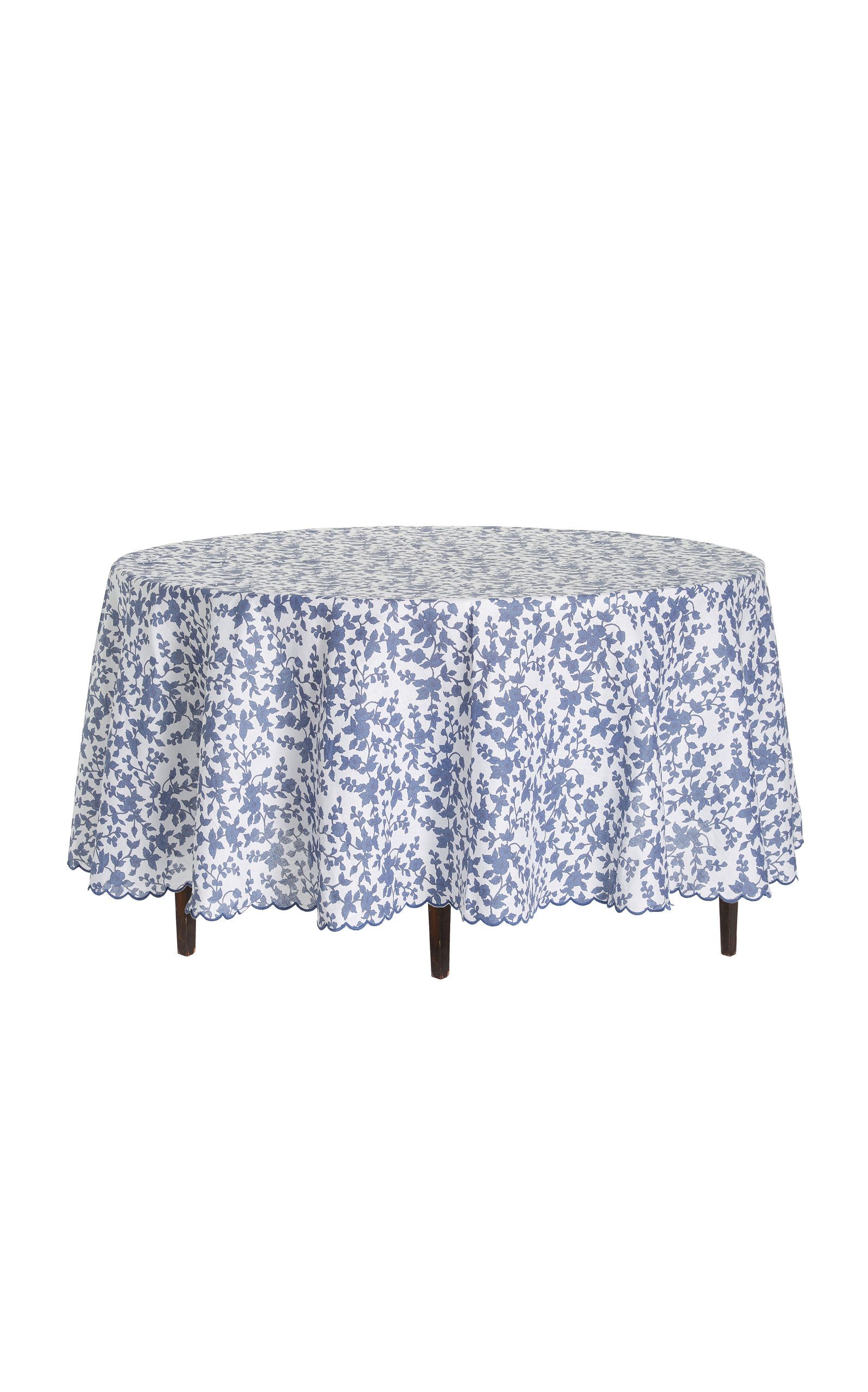 Round Linen Tablecloth | Moda Operandi (Global)