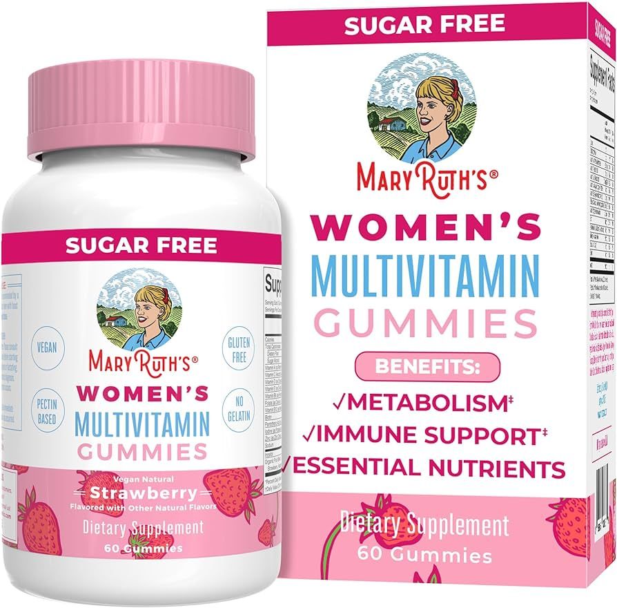MaryRuth Organics Multivitamin for Women 14+ | Women's Multivitamin Gummies | Immune Support Dail... | Amazon (US)