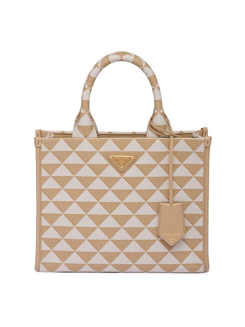 Small Symbole Embroidered Fabric Handbag | Saks Fifth Avenue