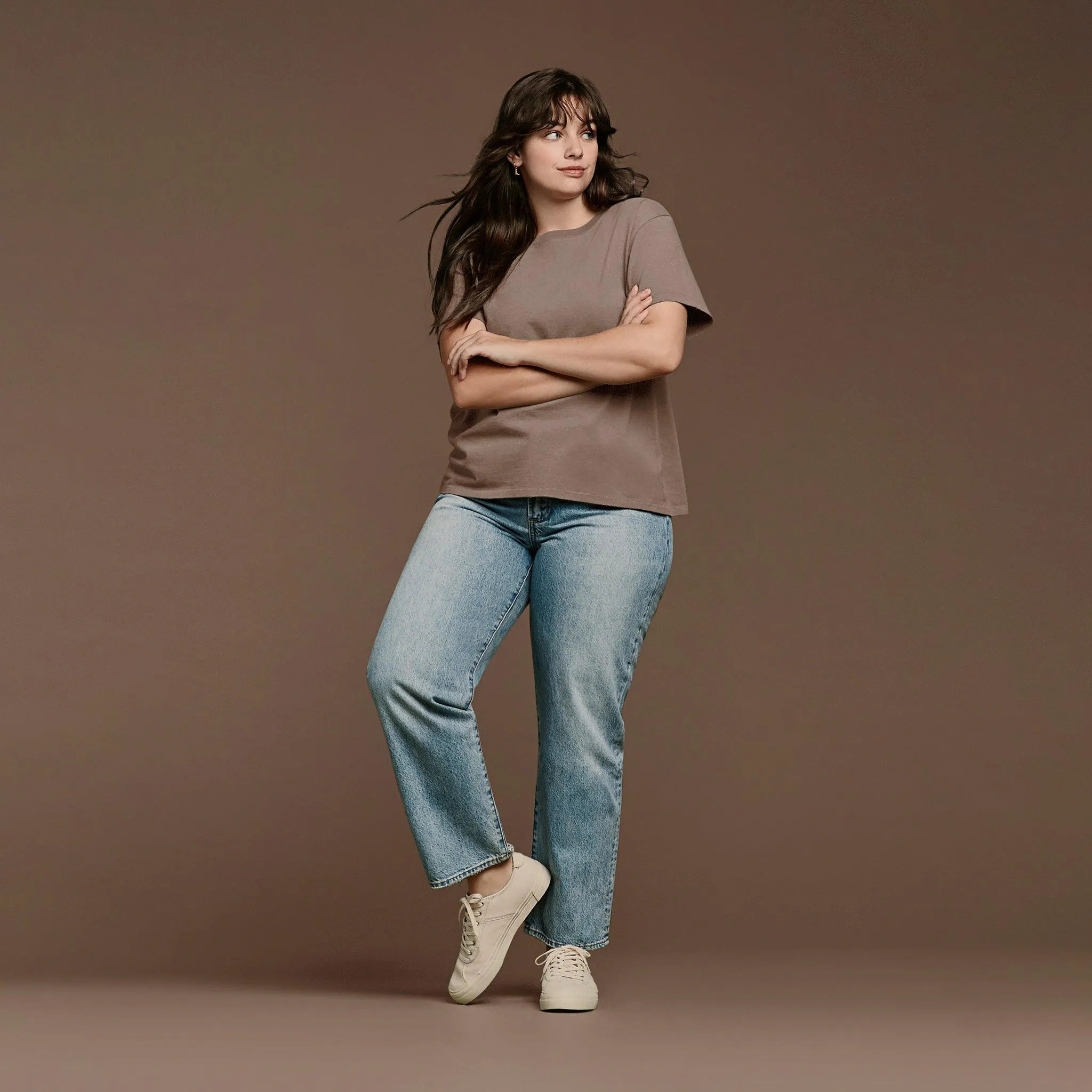 Women's Everyday T-Shirt - Mocha - nuuds | nuuds