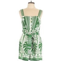 FARM Rio Romper: Green Tropical Pattern Rompers - Size Large | ThredUp (US)