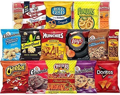 Frito-Lay Ultimate Snack Care Package, Variety Assortment of Chips, Cookies, Crackers & More, 40 ... | Amazon (US)