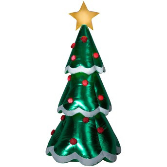 Holiday Living 7-ft Lighted Christmas Tree(s) Christmas Inflatable | Lowe's