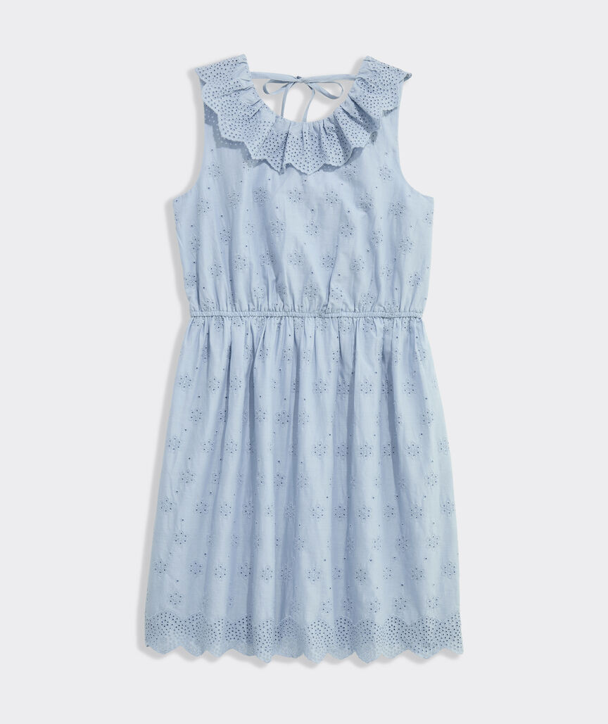 Girls' Claire Eyelet Dress | vineyard vines