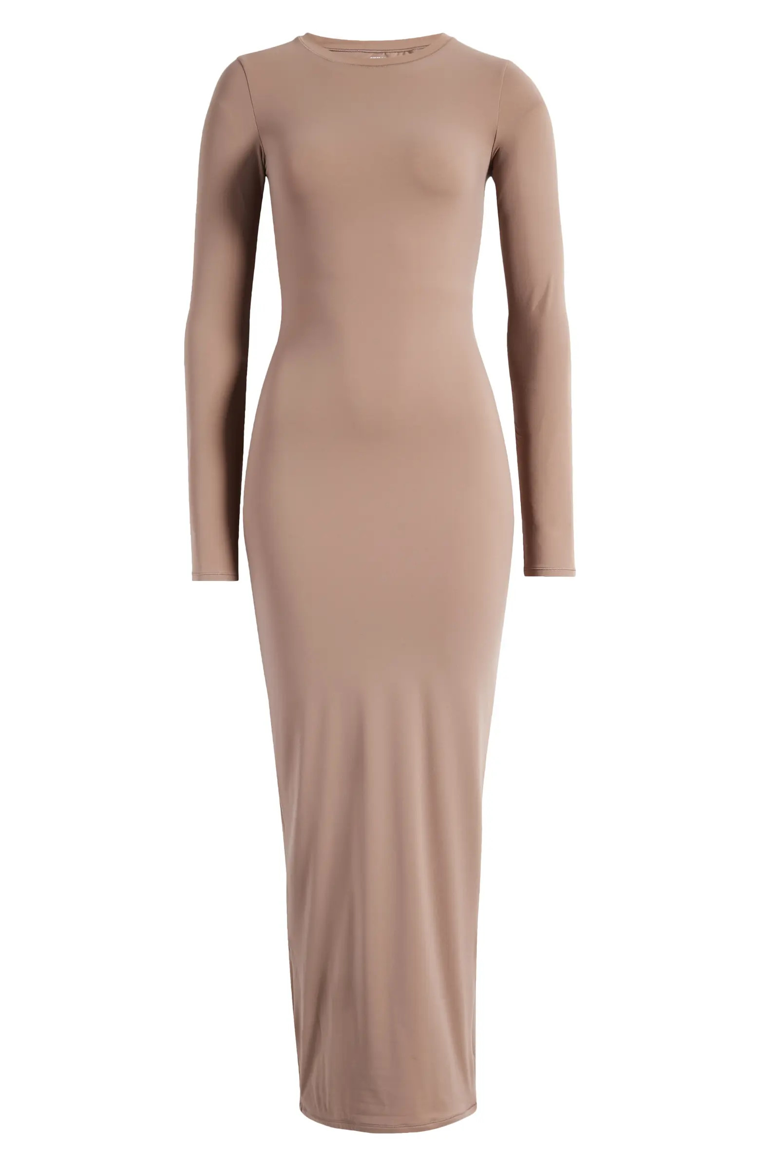 Fits Everybody Long Sleeve Crewneck Dress | Nordstrom