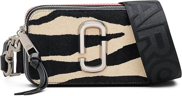 Marc Jacobs The Zebra Haircalf Snapshot, Black/White | Amazon (US)
