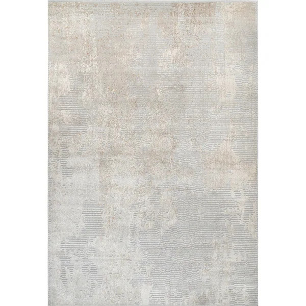 Brooklyn Rug Co Alice Abstract Waterfall Area Rug - Light Grey - 8' 10" x 12' | Bed Bath & Beyond