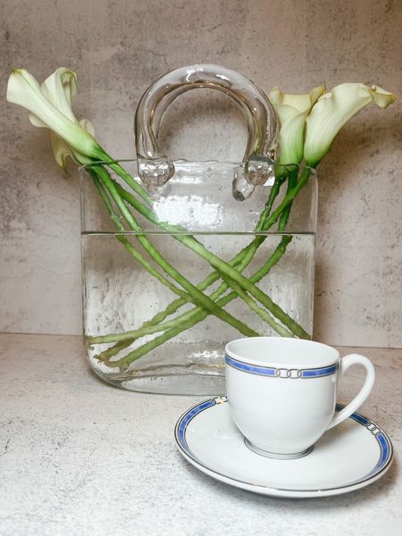 Unique home decor. Clear purse bag flower vase. 

#LTKGiftGuide #LTKhome