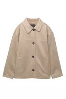 Faux suede jacket | PULL and BEAR UK