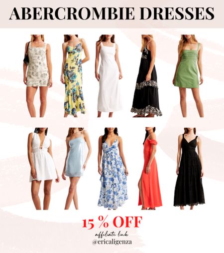 Abercrombie dresses on sale - 15% off! 

Summer dress // graduation dress // wedding guest dress // linen dress // floral dress // maxi dress // mini dress 

#LTKFindsUnder100 #LTKSeasonal #LTKSaleAlert