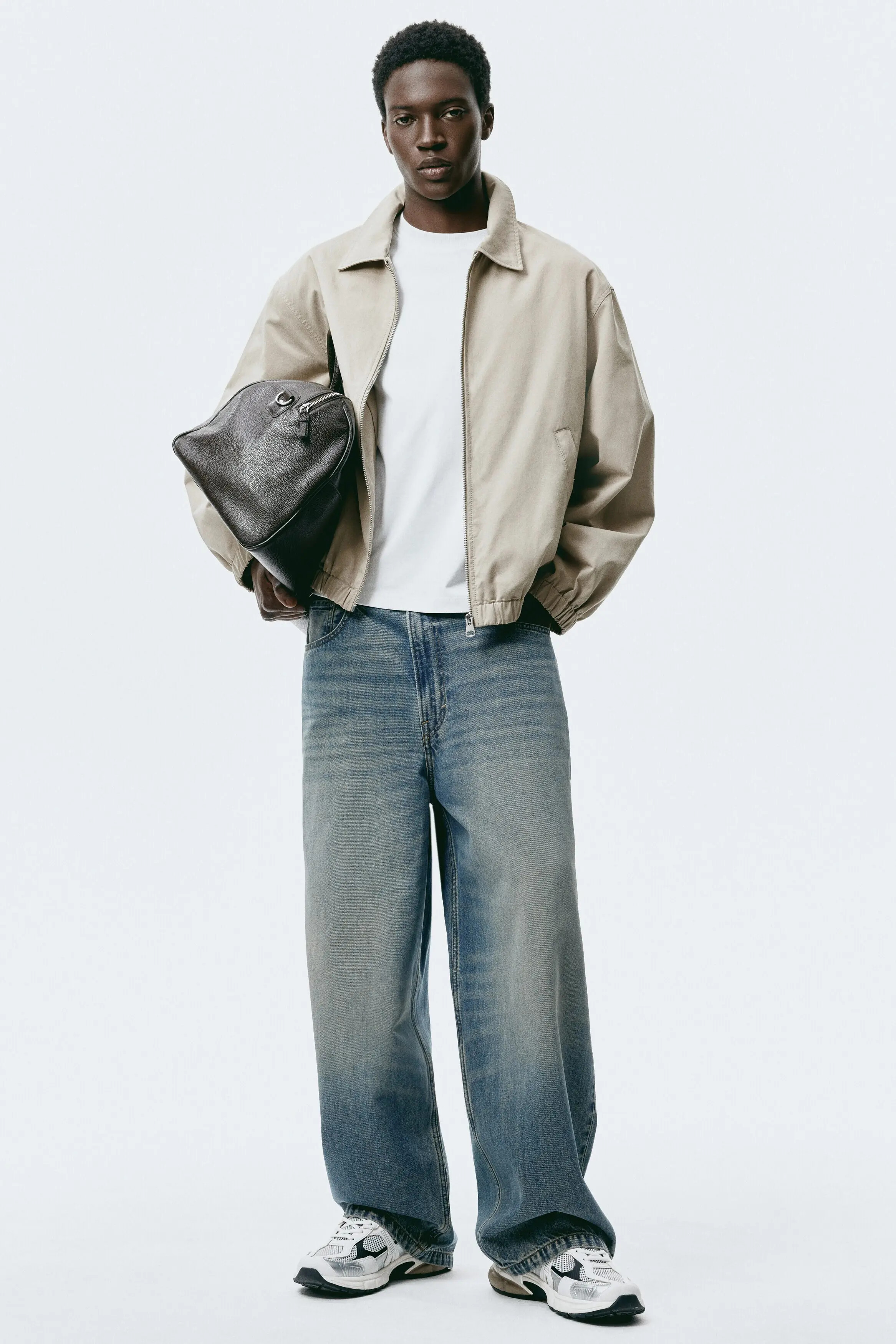 H&M Super Baggy Jeans in Denim Blue at Nordstrom, Size 32 X 30 | Nordstrom