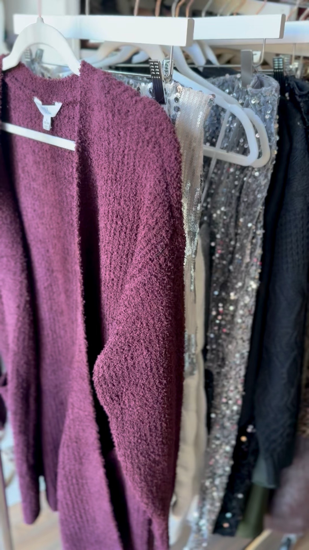 Walmart Holiday Fashion finds. Cozy cardigans, sequin skirts, off the shoulder sweaters, fur coats and more. 

Size Large in everything. 

#LTKFindsUnder50 #LTKHoliday #LTKMidsize