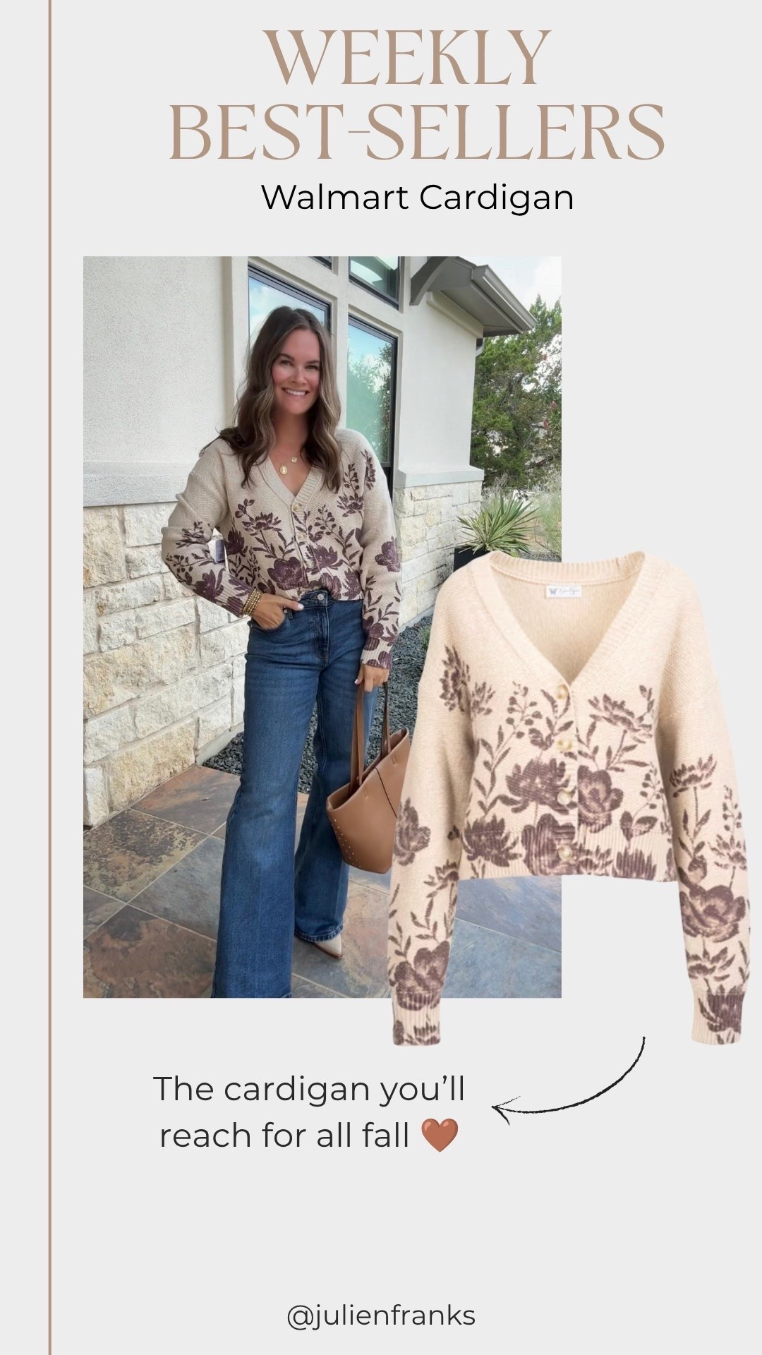 This cardigan is too good 🤎 Love the print, fit & how easily it dresses up a pair of jeans!

#LTKootd #LTKgrwm #LTKSeasonal