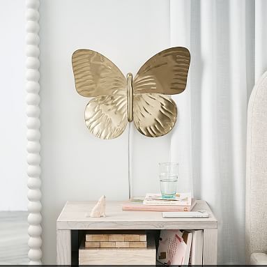 Butterfly Wall Sconce | Pottery Barn Teen