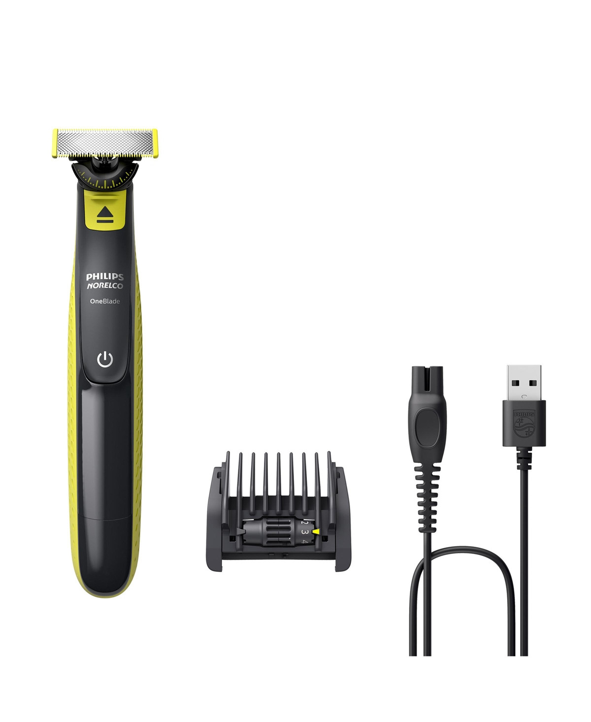 Norelco Philips OneBlade 360 Face hybrid electric shaver - Green | Macy's