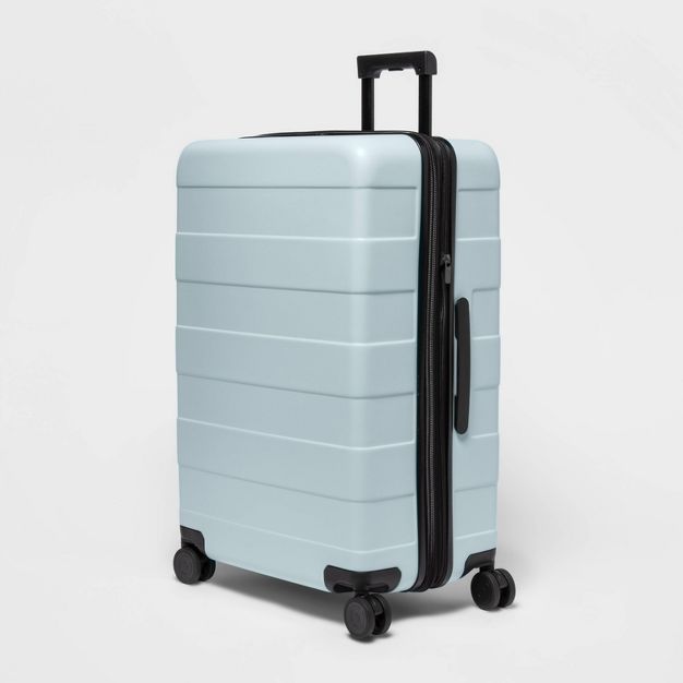 Hardside 30" Large Checked Spinner Suitcase - Made By Design™ | Target