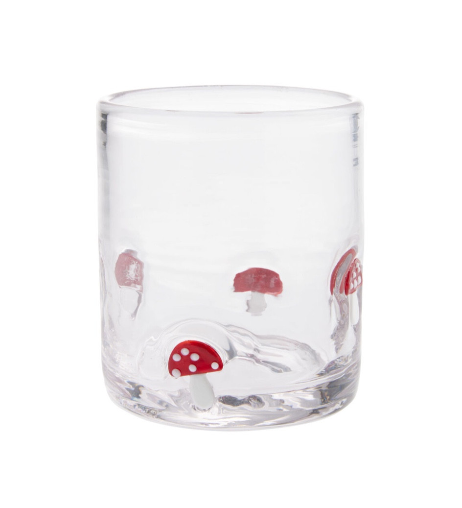 Mushroom icon glasses for half the price as Anthropologie icon cups