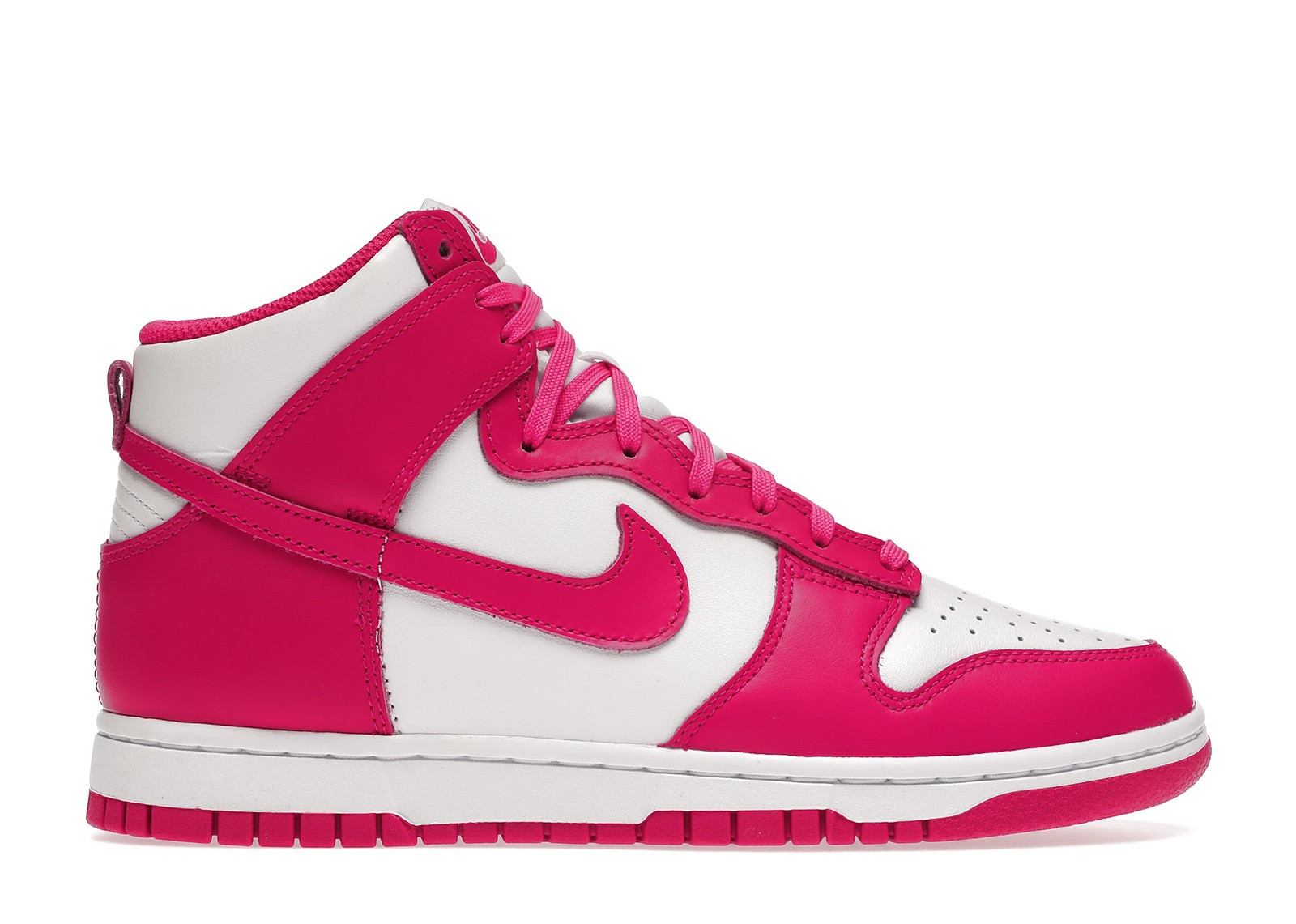 Nike Dunk High (Women's) Sneakers in White/Pink Prime | StockX