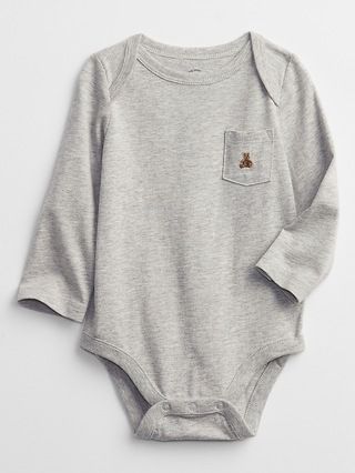 Baby Mix and Match Pocket Bodysuit | Gap Factory