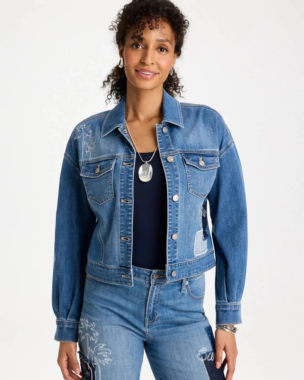 Denim Parrot Pocket Jacket | Chico's