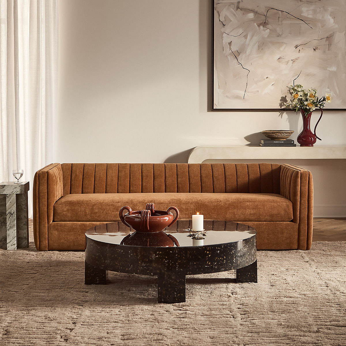 I found the most perfect fall living room pieces at CB2 🍂 clean lines, warm tones, and designer-level quality… plus 30% OFF makes it a must 🤎
#cb2home #ltkhome #fallrefresh #neutraldecor #luxurydecor #sectional #sofa #accentchair #coffeetable #arearug 

 #LTKSeasonal #LTKHome #LTKSaleAlert
