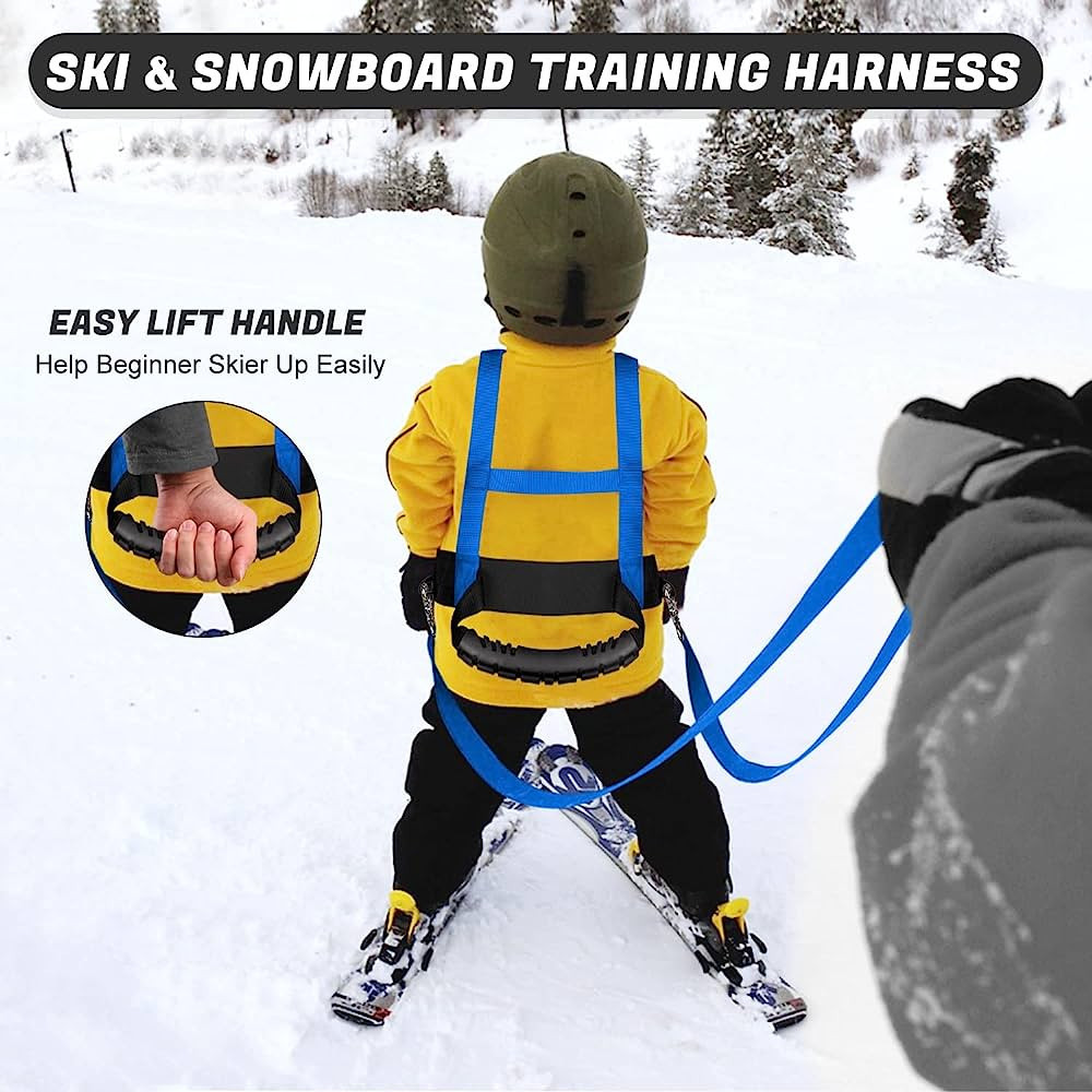 Odoland Kids Ski Snowboard Training Harness Toddler Skiing Harness with Removable Leash Speed Con... | Amazon (US)