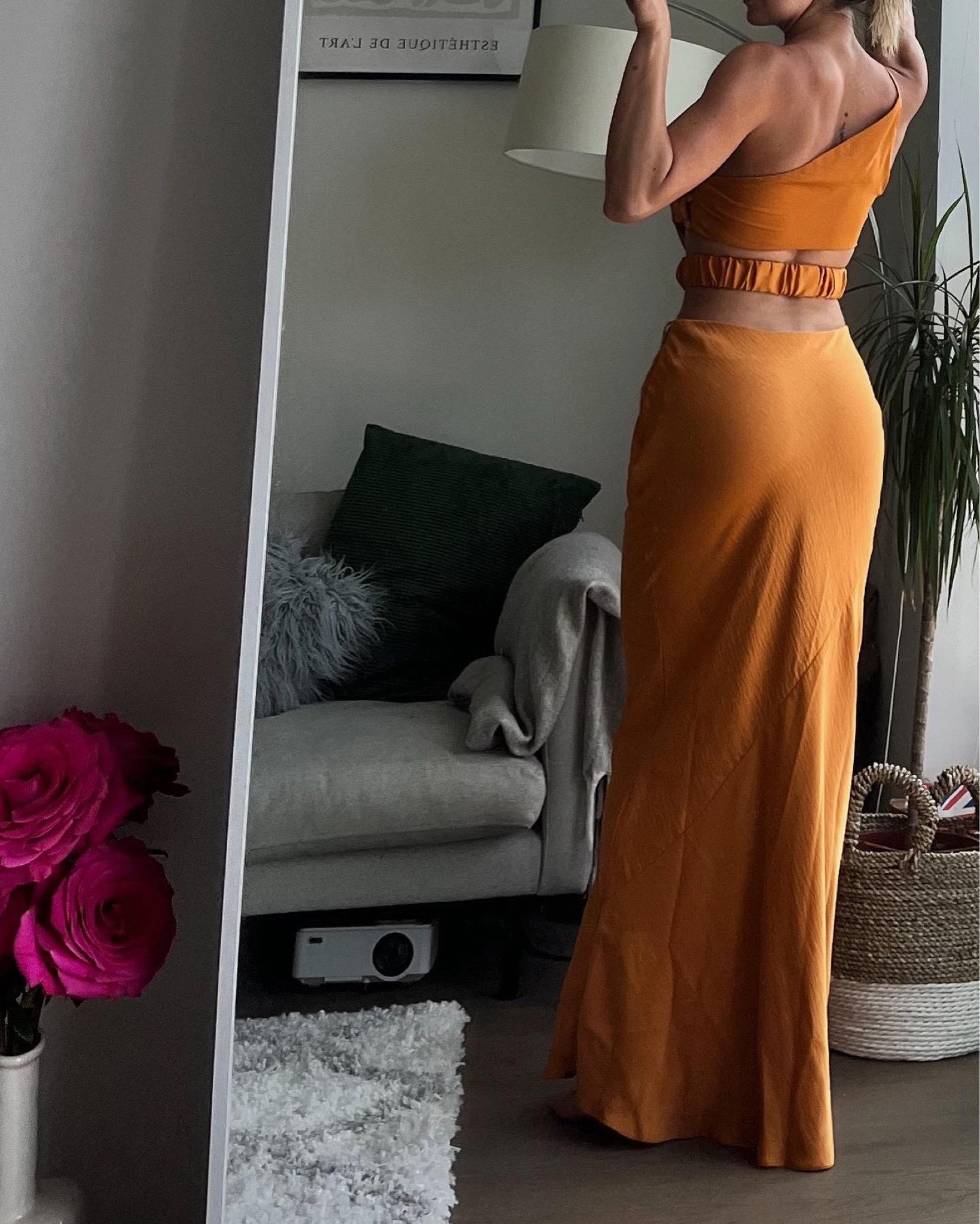 Trying on holiday dresses. Can’t wait to take this satin cutout maxi with me to Portugal next week ☀️

#LTKstyletip #LTKtravel #LTKunder50