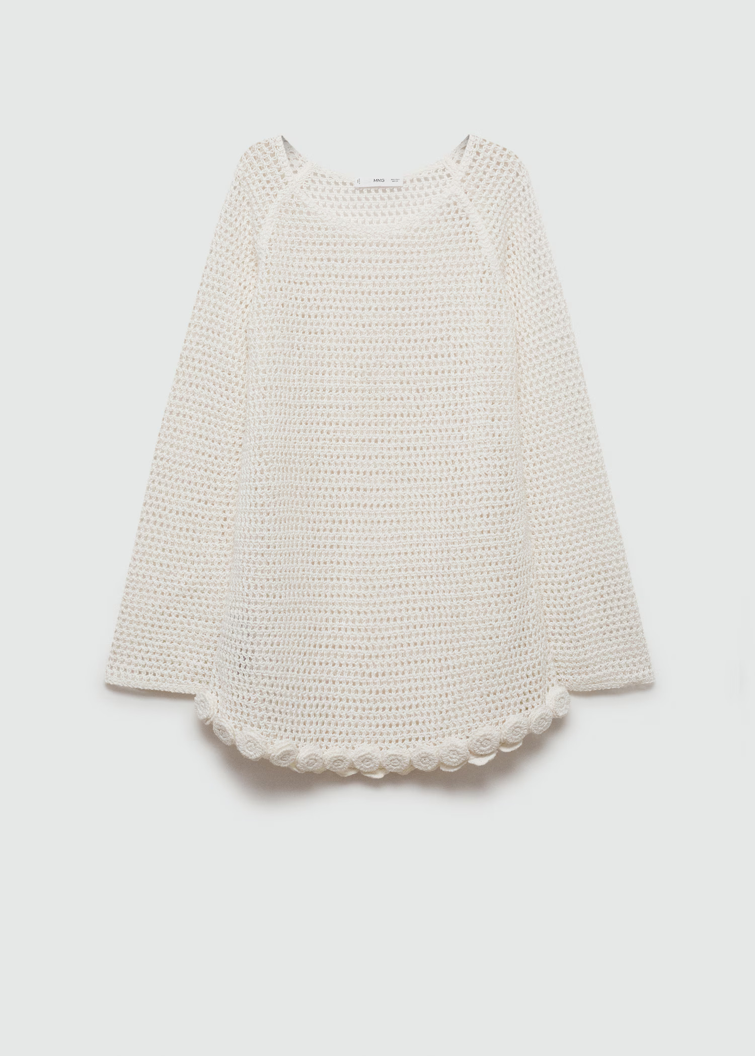 Floral crochet dress | MANGO (US)