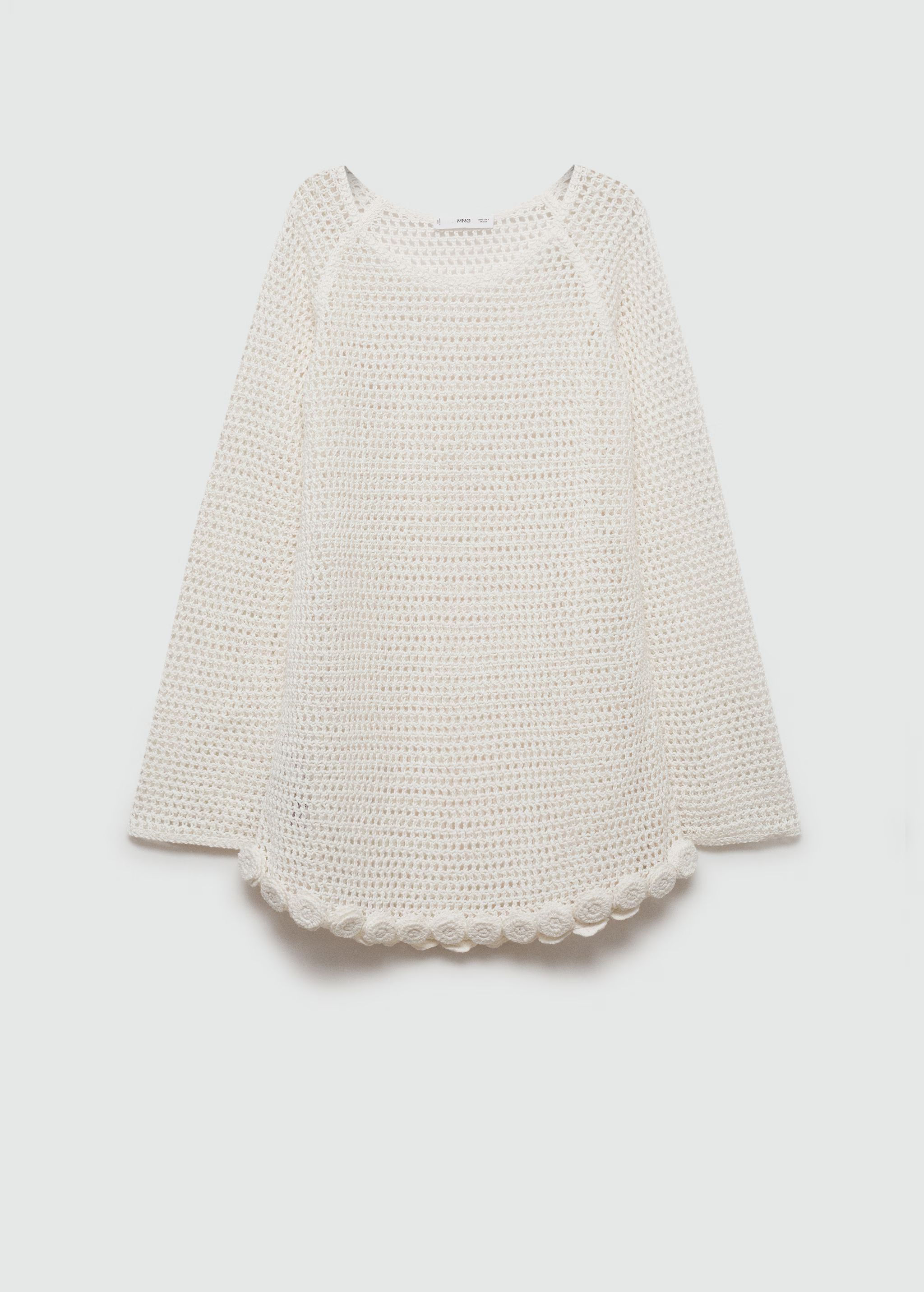 Floral crochet dress | MANGO (US)