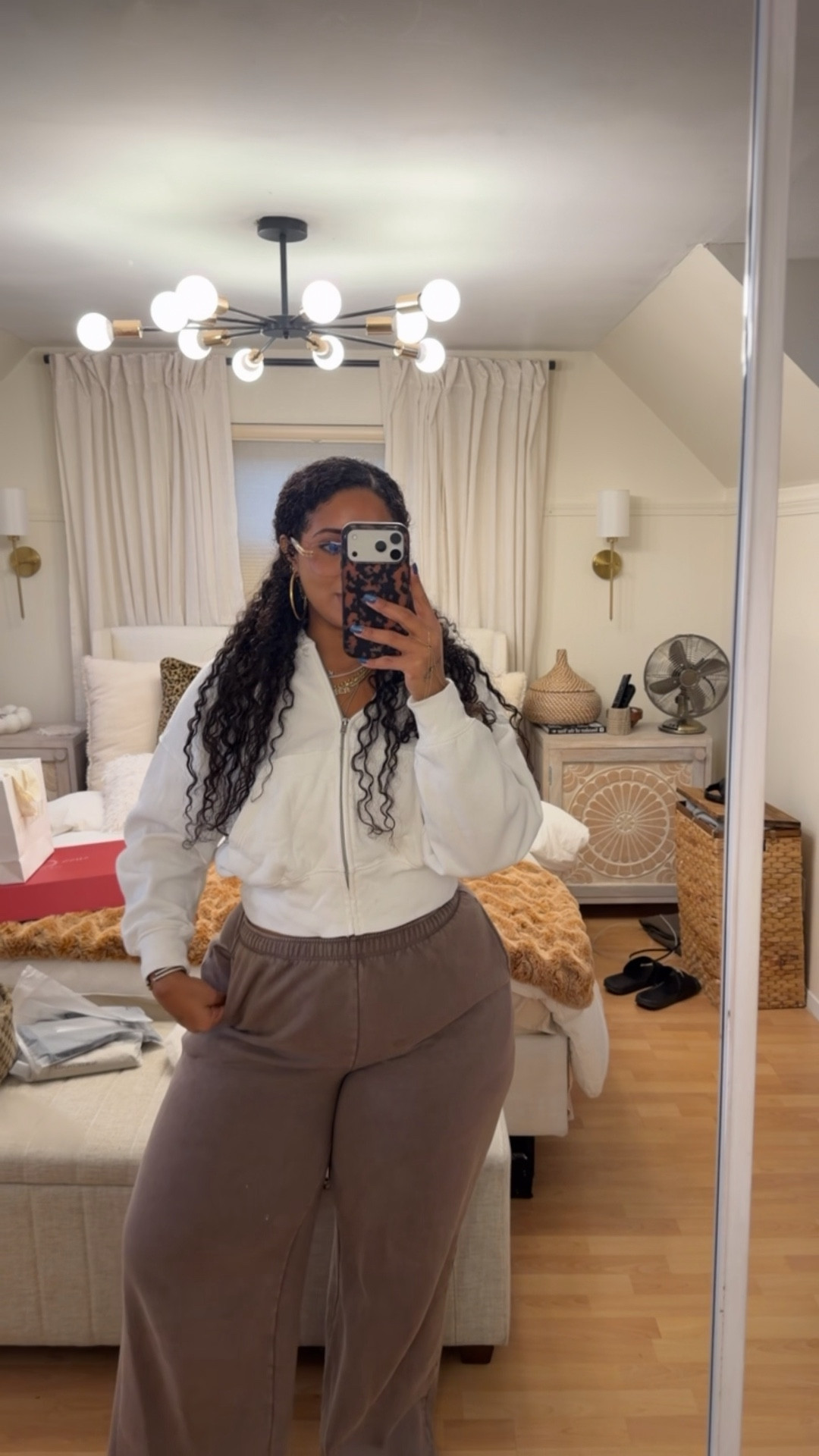 Sweatsuit I been loving 

Bottoms: Medium Tall
Top: Mediumm

#LTKSaleAlert #LTKFindsUnder50 #LTKPlusSize