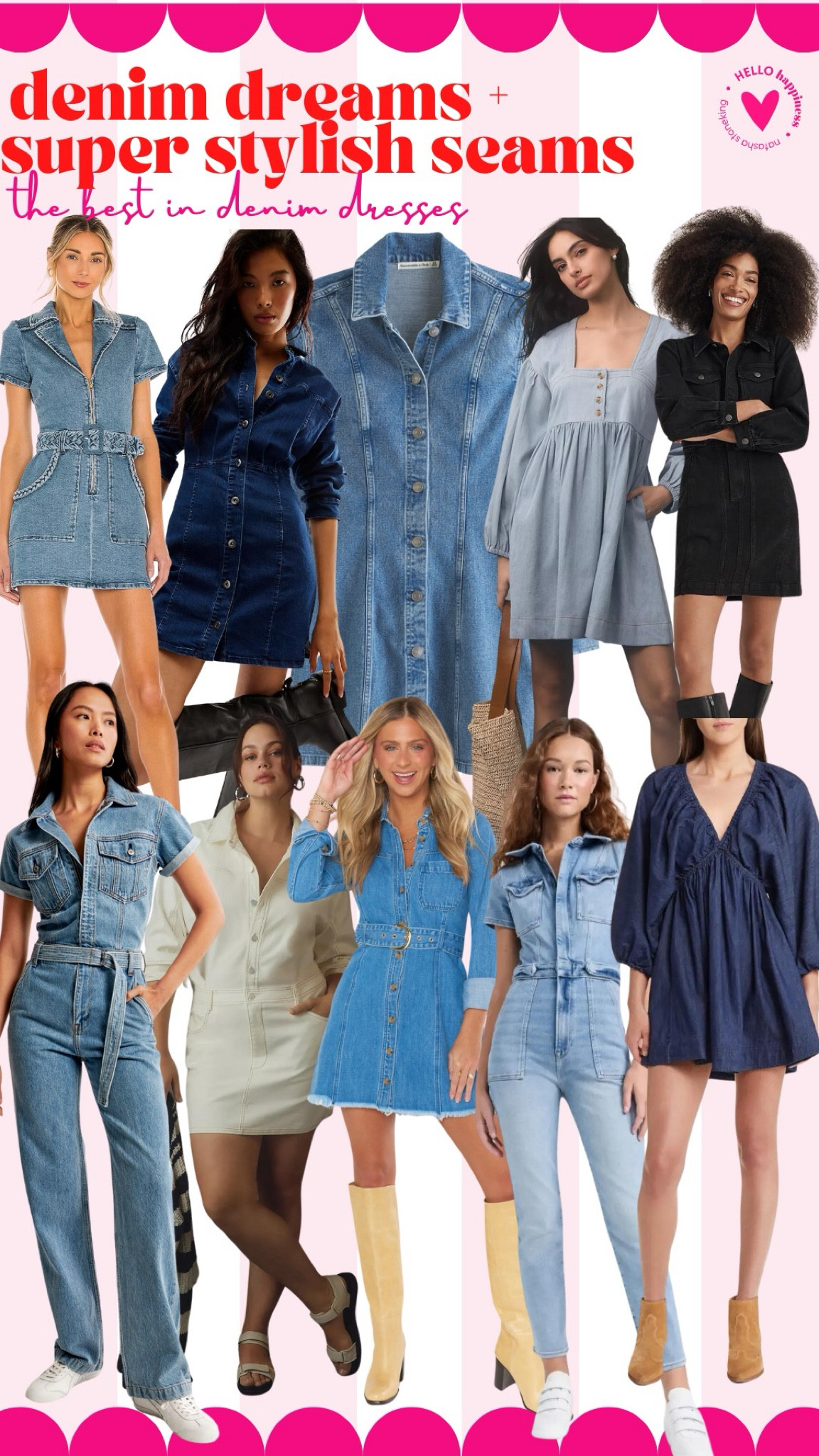 denim dreams + super stylish seams 💙

#LTKSeasonal #LTKstyletip #LTKover40