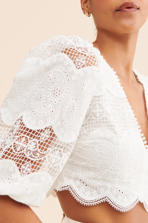 Mendocino Madelyn Crop Top | Nuuly