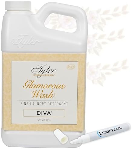 Tyler Glamorous Wash DIVA Fine Laundry Detergent with Stain Remover Pen - DIVA Liquid Detergent D... | Amazon (US)
