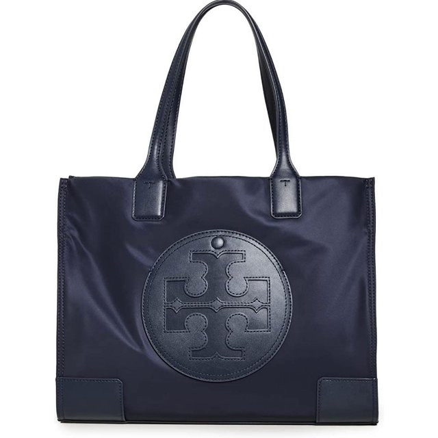 Tory Burch Women's Ella Mini Tote, Tory Navy, Blue,88578-405 One Size | Walmart (US)