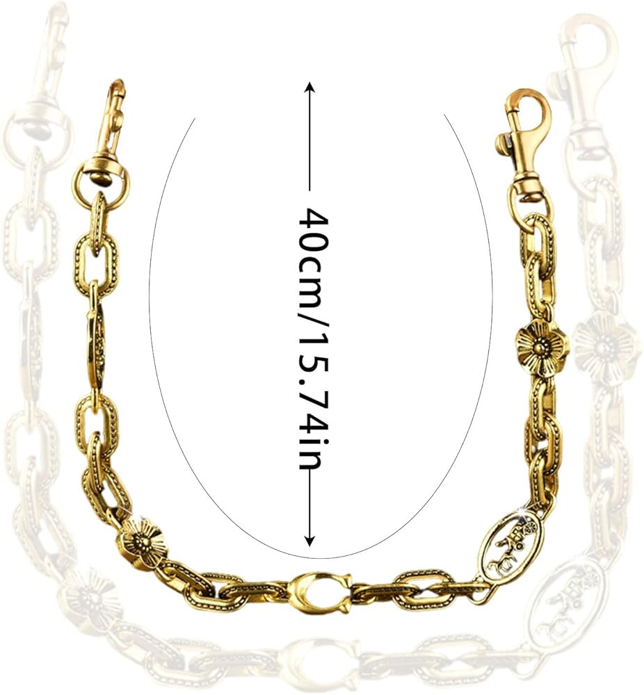 Cute Cherry Gold Bag Charms Wallet Chain Keychains Purse Accessories For Women | Amazon (US)