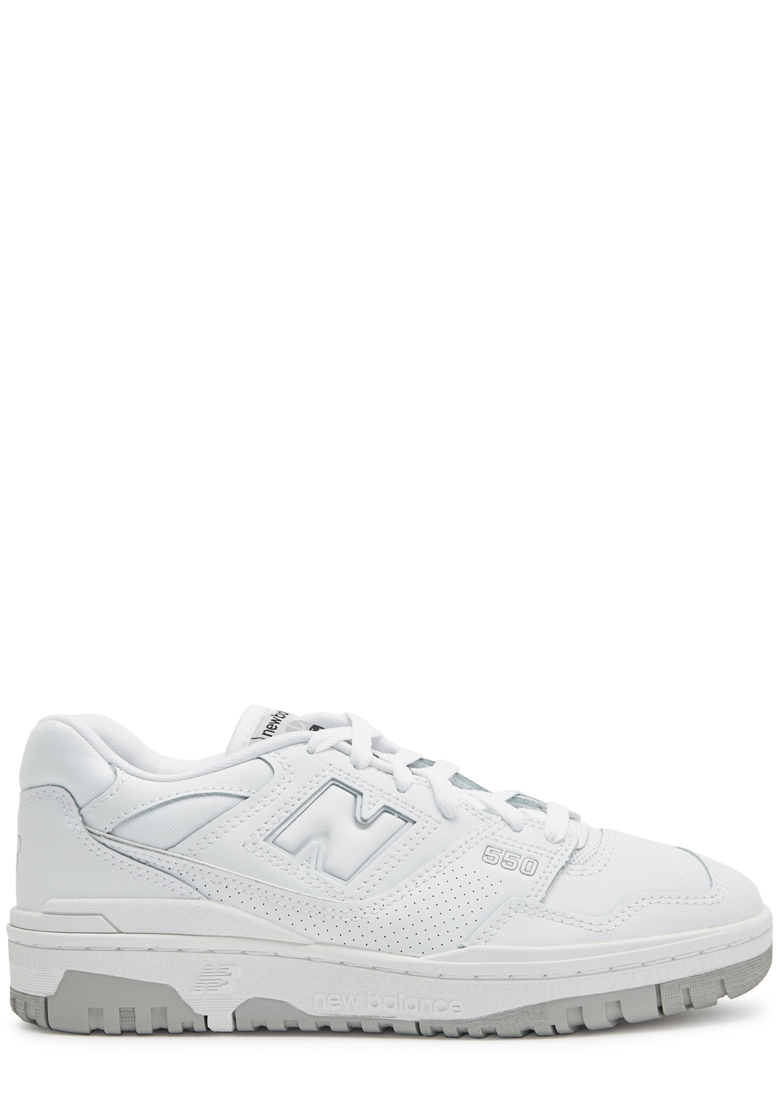 550 panelled leather sneakers | Harvey Nichols