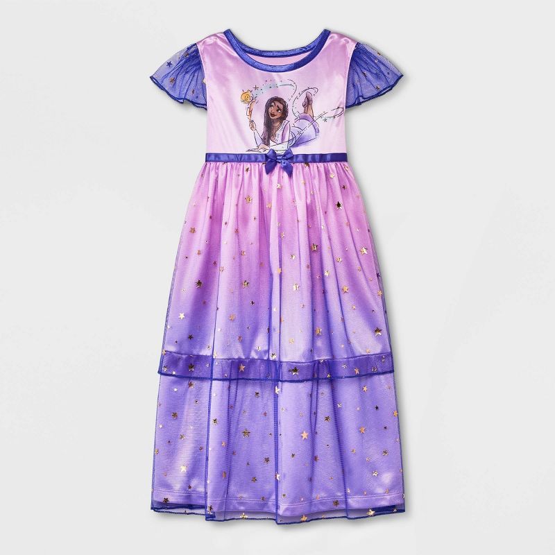 Toddler Girls' Disney Wish Fantasy NightGown - Purple | Target
