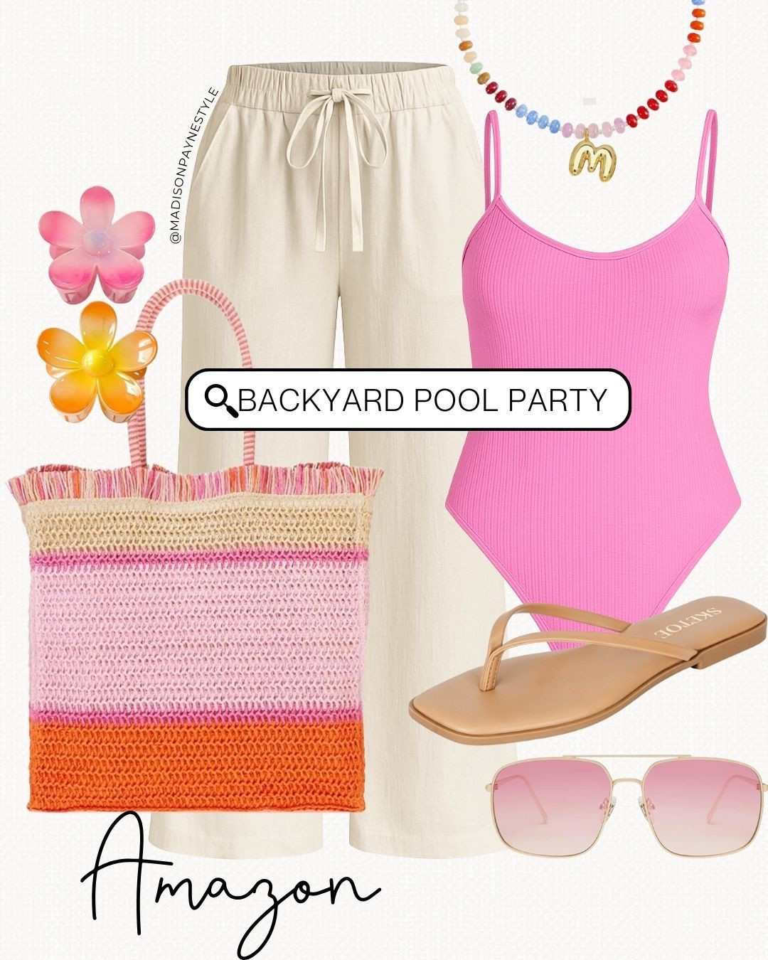 Backyard Pool Party Outfit 👙🌸

Summer Fashion, Amazon Fashion, Amazon Summer, Budget Fashion, Affordable,
Madison Payne

#LTKSeasonal #LTKSummerEdit #LTKSwim