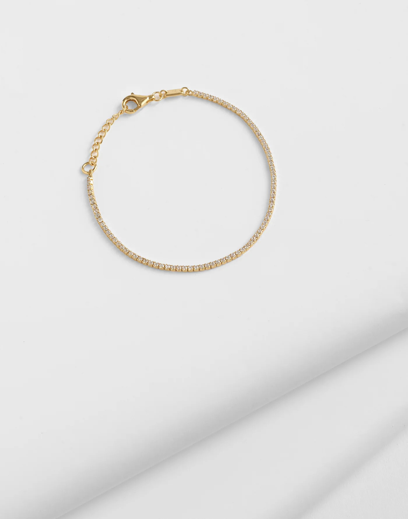 Demi-Fine Crystal Tennis Bracelet | Madewell | Madewell