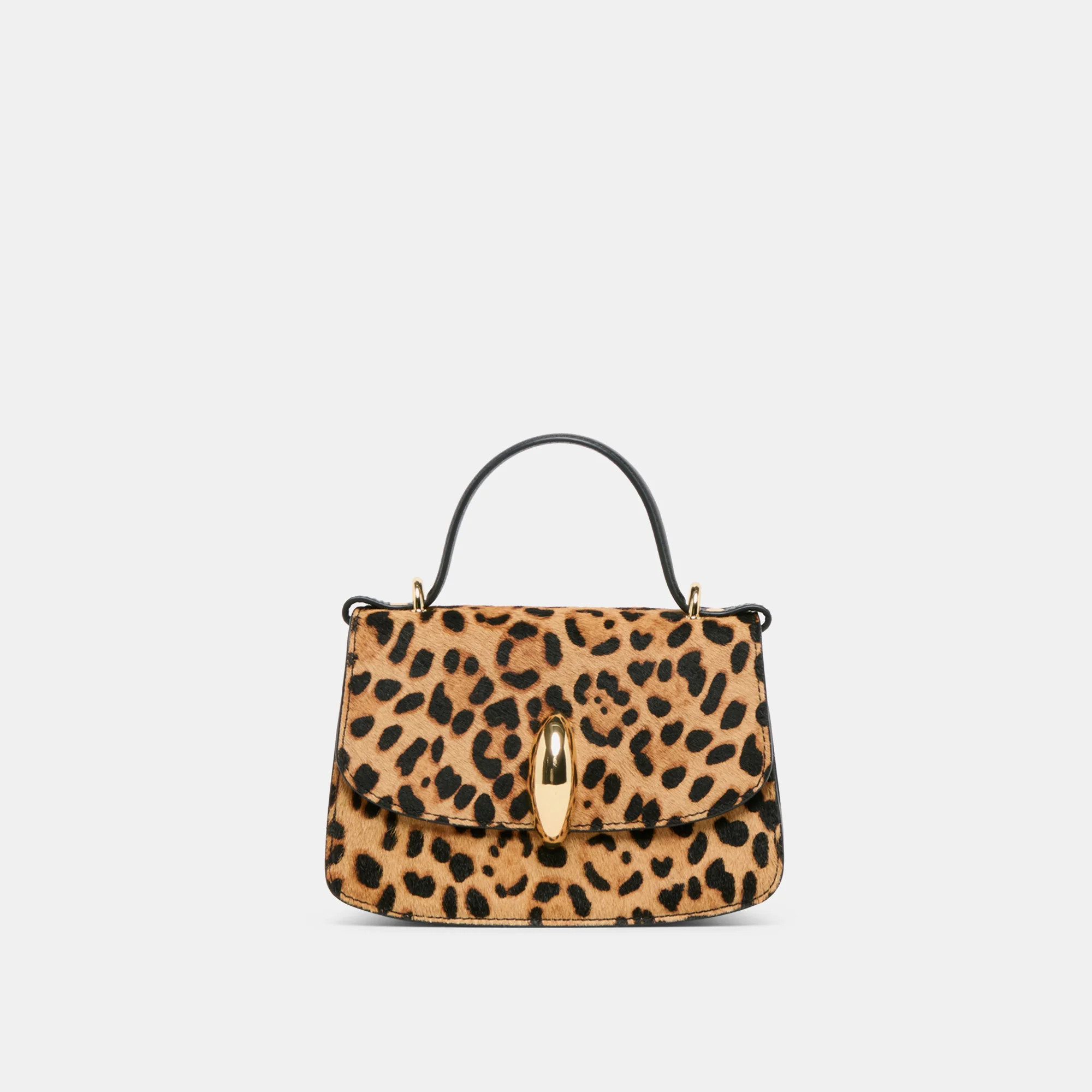 Lucia Crossbody Leopard Calf Hair | DolceVita.com