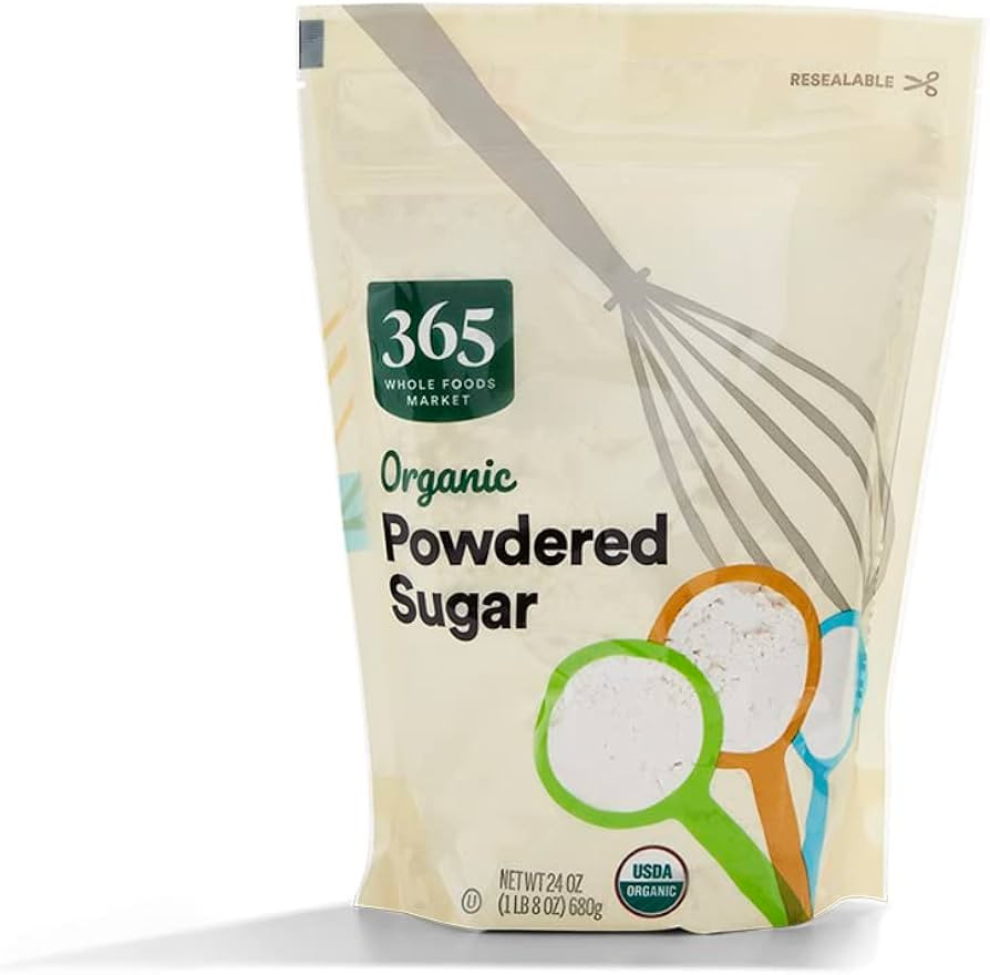 365 by Whole Foods Market, Organic Powdered Sugar, 24 Ounce | Amazon (US)