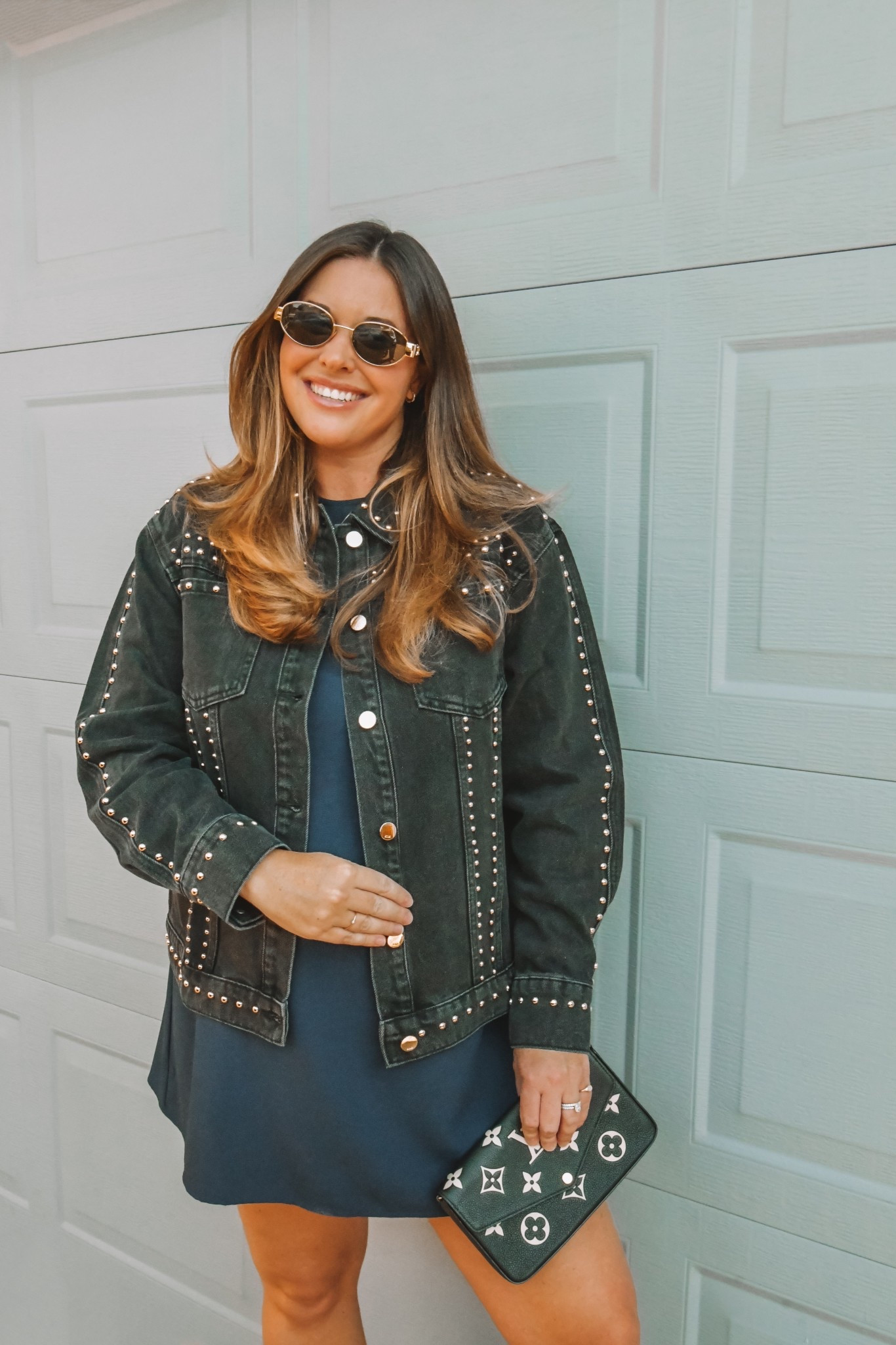 Quick shot from our Friday date night ❤️ This @karen_millen jacket is going to be a total staple in my closet for autumn style in Dallas 🍁🍂 

#LTKFallSale #LTKSeasonal