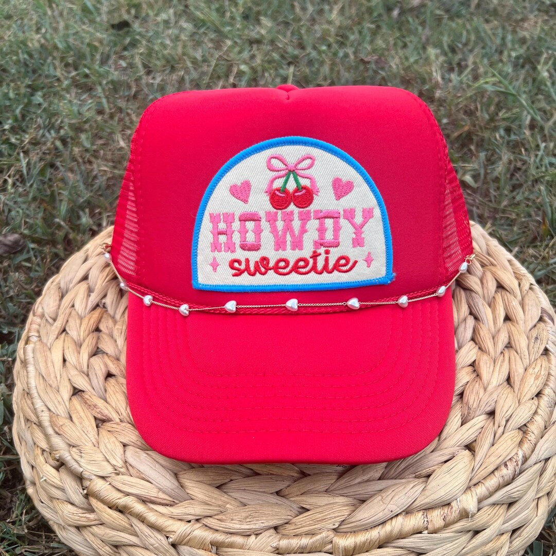 Howdy Sweetie Trucker Hat. Custom Patch Hat, Mid Profile. Adult or Youth Sizes Available. Comes W... | Etsy (US)