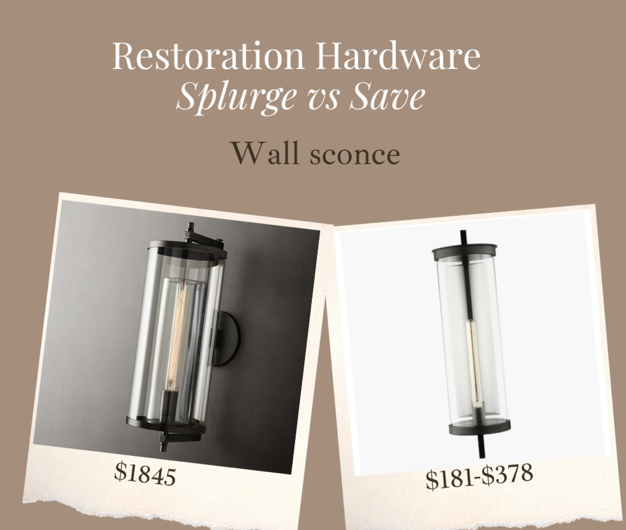 Four different sizes for this RH wall sconce lookalike. Ranging from $181-$378! Looks for less, home decor, neutral decor, modern decor, arhaus, looks for less, chandelier, accent furniture, accent chair, neutral aesthetic, arhaus, restoration hardware, bedroom decor, master bedroom, home update, diy home project, home remodel, organic modern decor, Scandinavian home, Japandi home decor 

#LTKFind #LTKhome #LTKsalealert