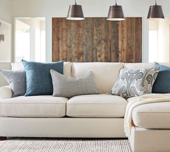 Kenmare Ikat Embroidered Pillow Covers | Pottery Barn (US)