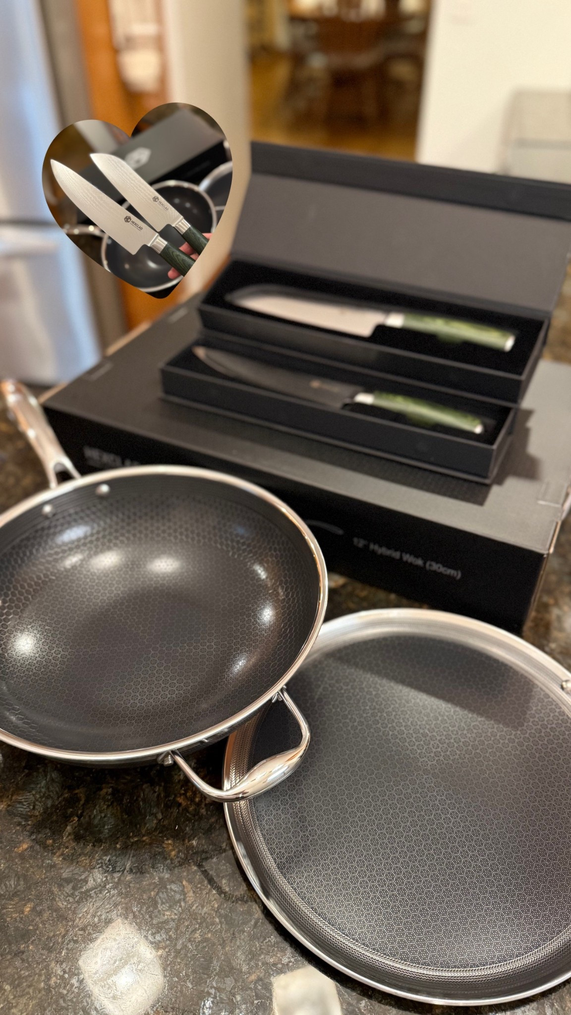 i am soooo excited to start using these! i’ve heard so many good things about hexclad. the knives are so pretty too ✨ 

#LTKHome #LTKU #LTKFamily