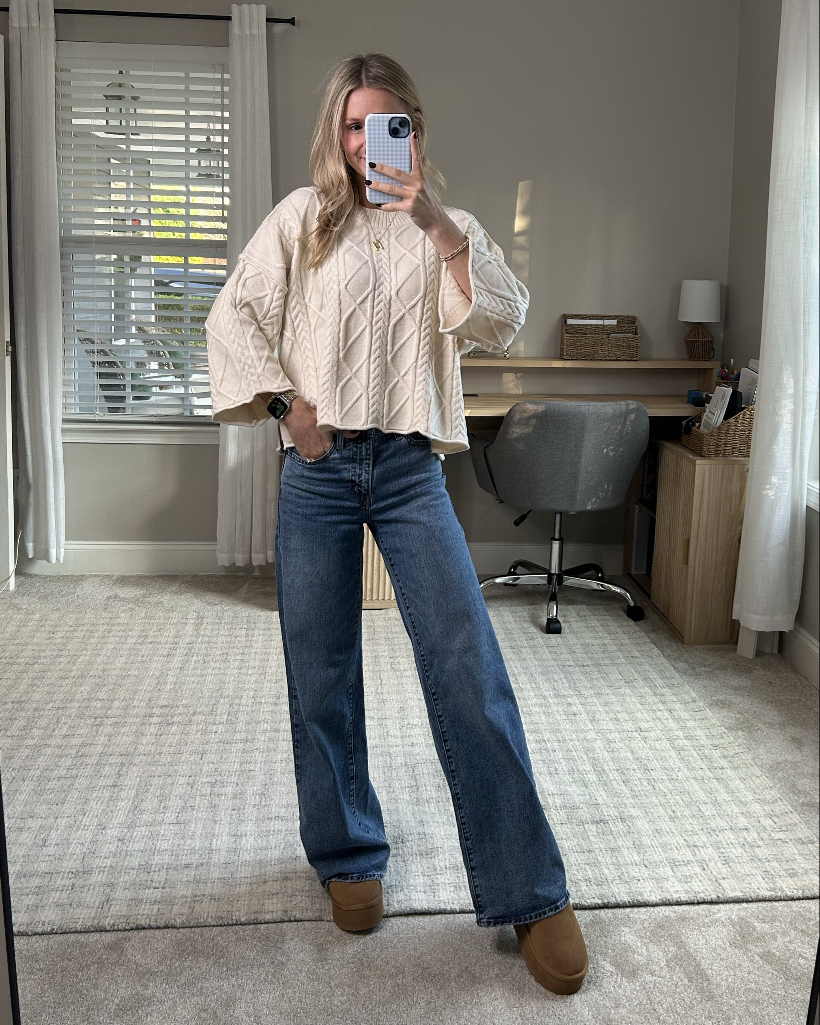 You will never believe this sweater is from Amazon! It’s under $40 and quality is amazing, super soft & cozy! 

The cable knit pattern & bell sleeves give it versatility to be dressed up or down— making it the perfect winter sweater ❄️

The small fits me perfectly! 


#amazonfashion #wintersweaters #cableknitsweater #amazonsweaters #amazonfinds #winterstyle #winterstaples #womenssweaters 

#LTKSeasonal #LTKFindsUnder50