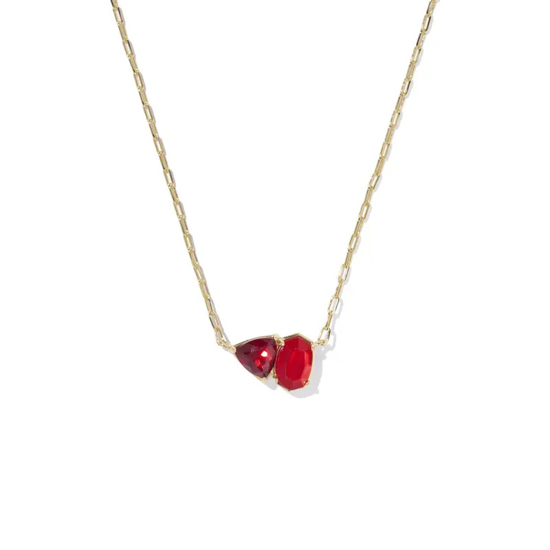 Kendra Scott Tatum Pendant Necklace in Gold Neutral Mix at Nordstrom | Nordstrom